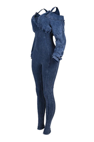 MORGAN LONG SLEEVE JUMPSUIT