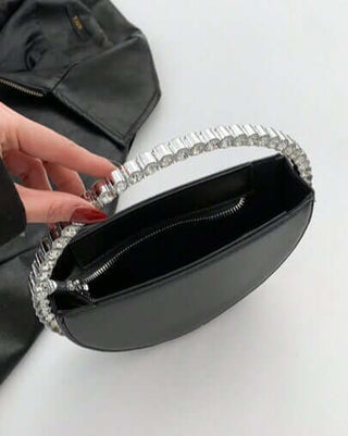 ANIYA RHINESTONE CLUTCH BAG