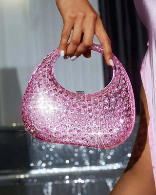 STARLA RHINESTONE CLUTCH BAG