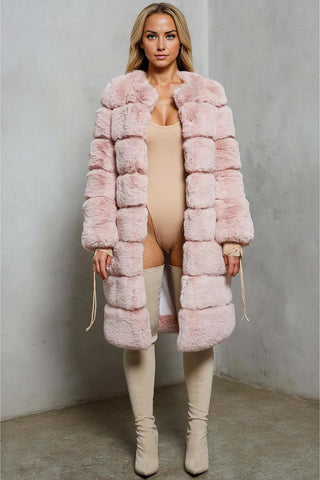 BIANCA OVERSIZE FAUX FUR COAT