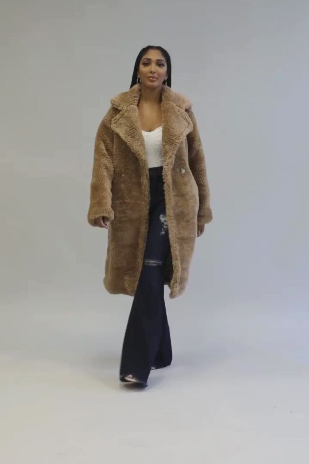 Faux Fur Teddy Coat